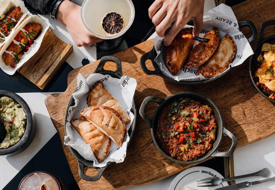 Tablée au Muchacha, plats à partager